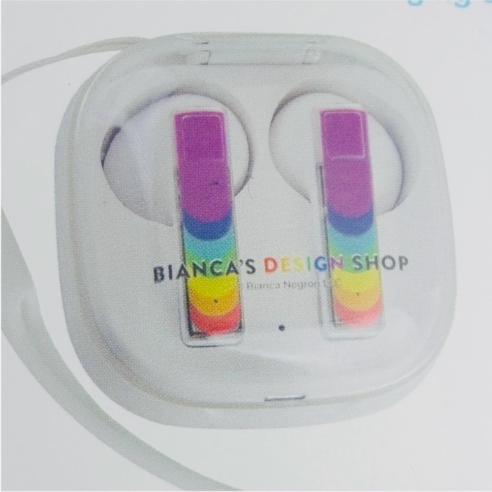 Wireless Earbuds with Charging Case - White